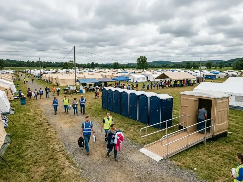disaster-relief-camp-restrooms-010 — frequently asked questions, Dumpster & Portable Bathrooms Rental in Williamsburg, IA